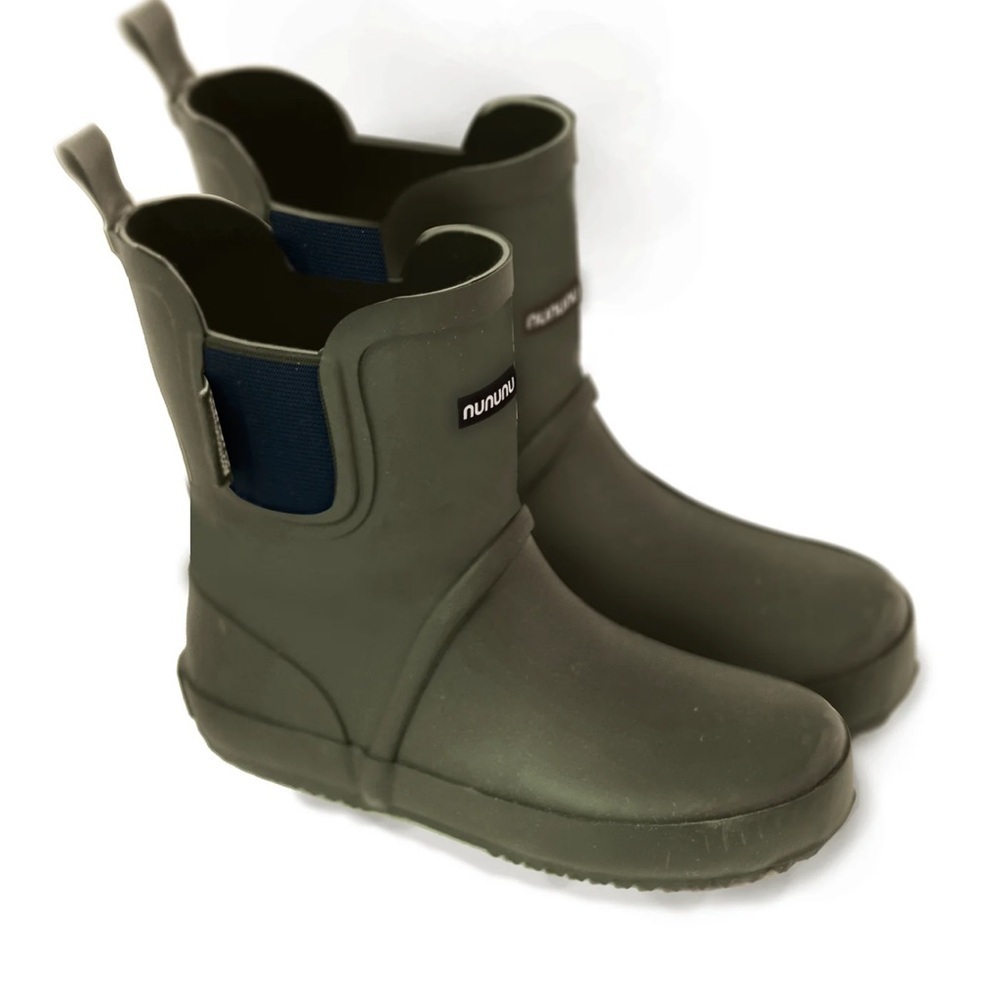Nununu Kids Olive Toddler Rain Boots Sz 7